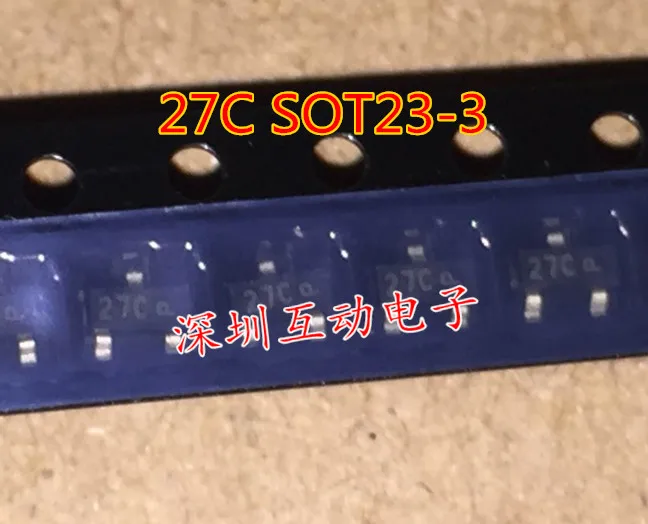 5 шт./лот, 10 шт./лот 27C SOT23-3