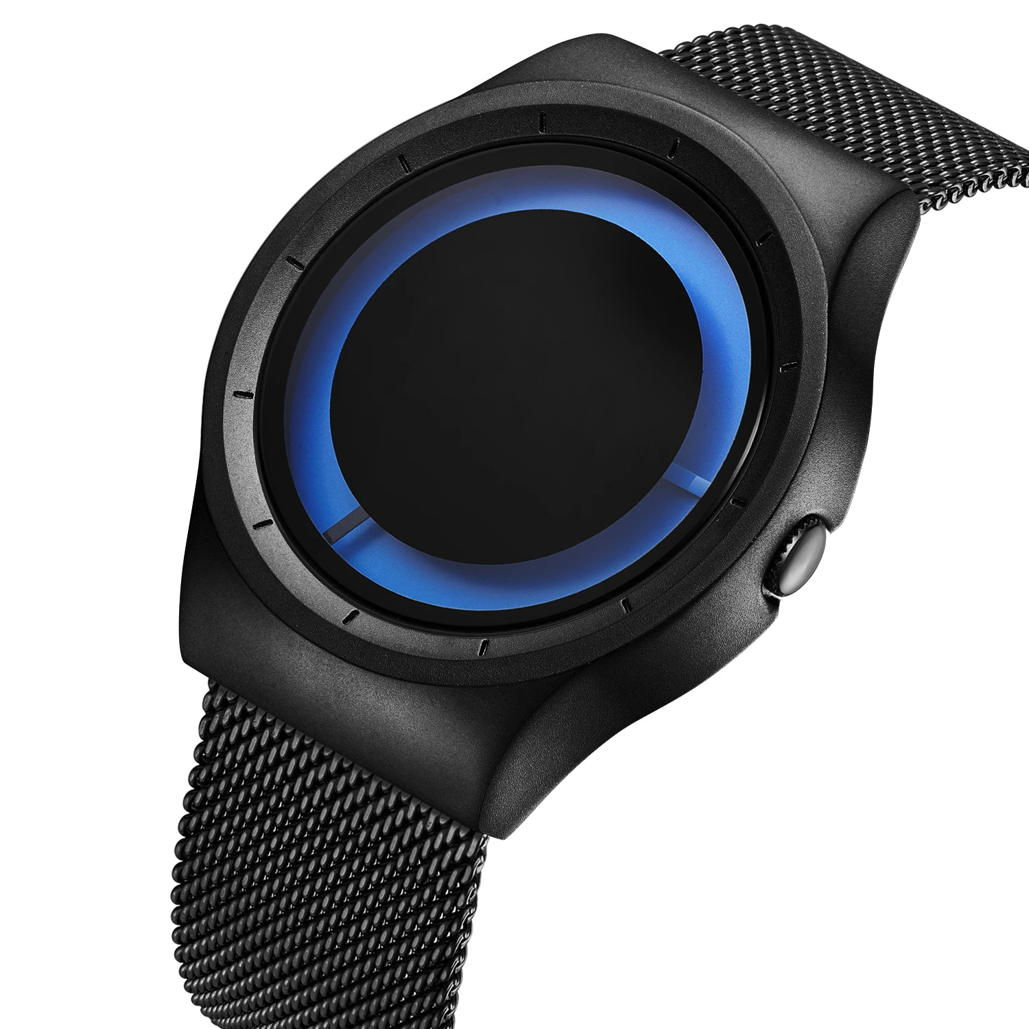 

BIDEN Creative Mens Watch 2019 Fashion Casual Quartz Wrist Watches Mesh Multicolor Waterproof Top Brand Relogio Masculino Clock