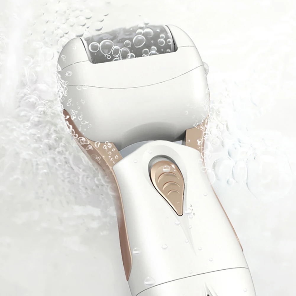 Electric Callus Remover Pedicure Machine Exfoliating Heels Dead Skin Removal Waterproof grinding head design: suitable for wet&d