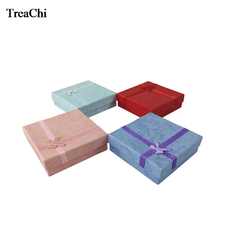 20 шт./лот коробка для демонстрации ювелирных изделий с квадратным бумажником