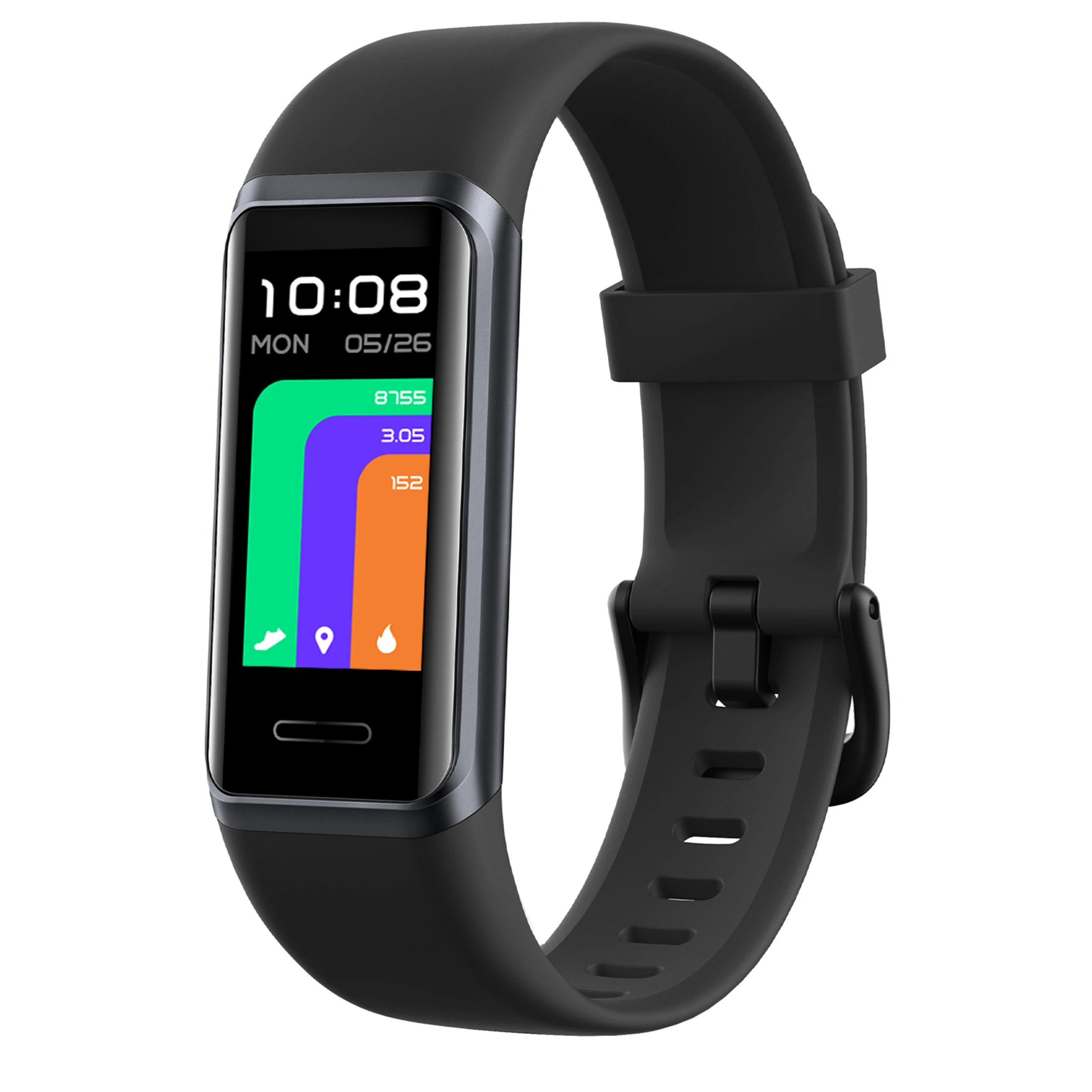 YAMAY Pulsera de Actividad Inteligente IP67, Reloj Deportivo Podómetro, Monitor de Ritmo, Calorías, Sueño Notificación etc para Hombre Mujer Niños|Pulseras - AliExpress