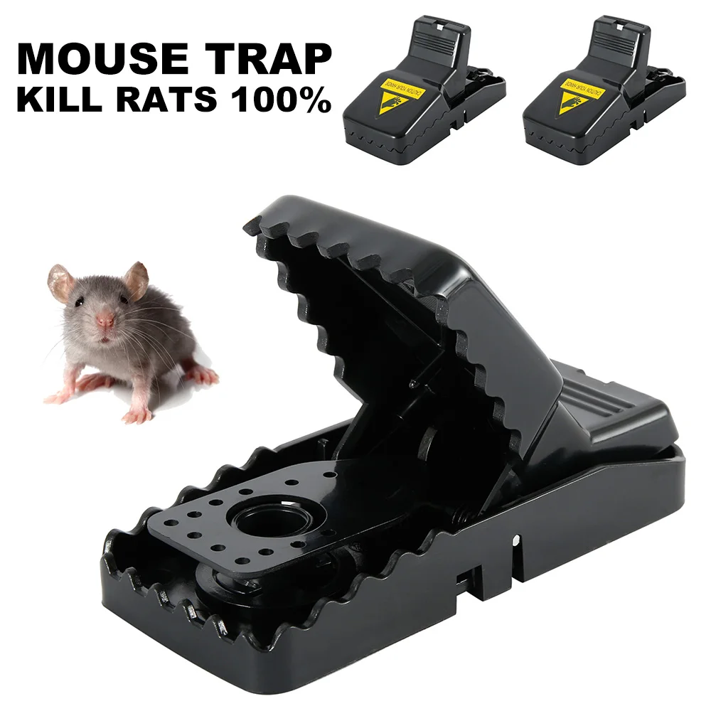 6Pcs Rat Trap Catching Mice Mouse Mousetrap Bait Pest Catching Killer Reusable