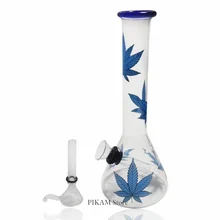Vase en verre de 8 pouces, Pipe à eau, narguilé, accessoires, Pipe à fumer, tuyau en cristal, décoration de maison, cadeaux pour amis