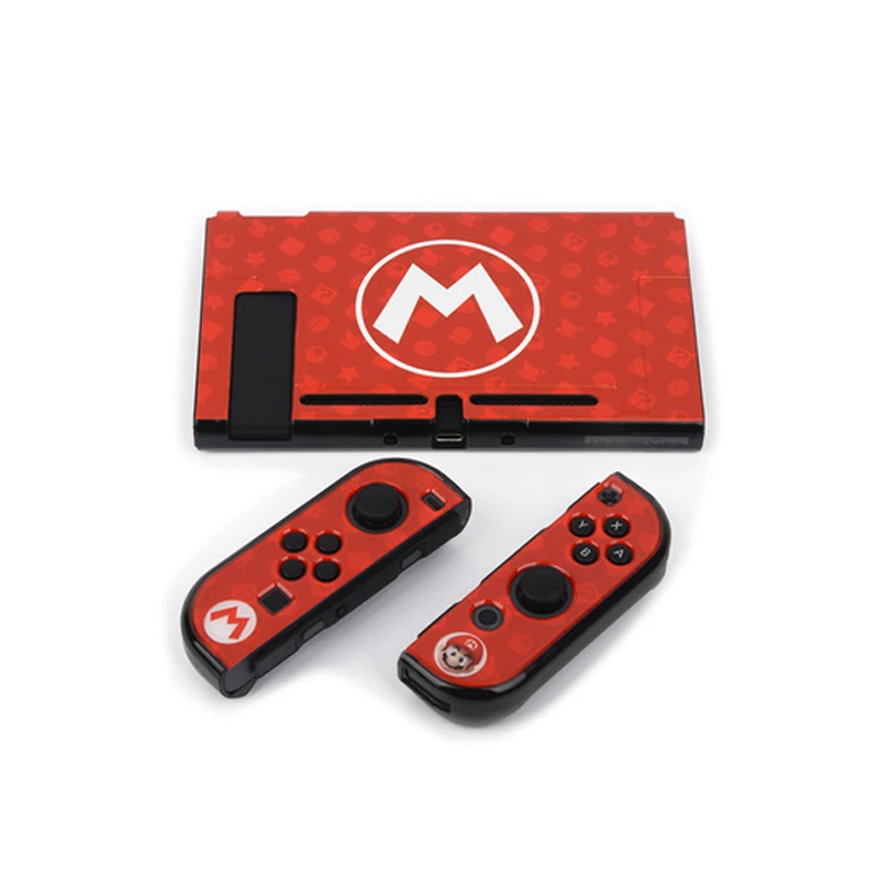 Marios Anti-fingerprint NAND переключатель твердая оболочка для Nintendo doswitch NS Консоль протектор игры аксессуары и колпачки на большой палец