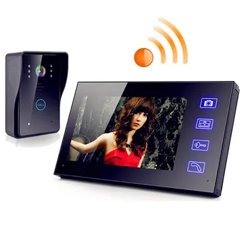 

2.4G 3.5" LCD Wireless Door Phone Doorbell Intercom Home Security Monitor