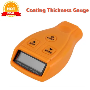 

Portable Car Mini Digital Film/Coating Thickness Gauge Pait Thickness Meter Tester LCD Display Auto Power off Compact
