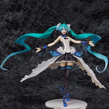 

24.5cm Anime Hatsune Miku Seven Dragon 2020 Type PVC Action Figure Model Collection Toys Christmas Gift