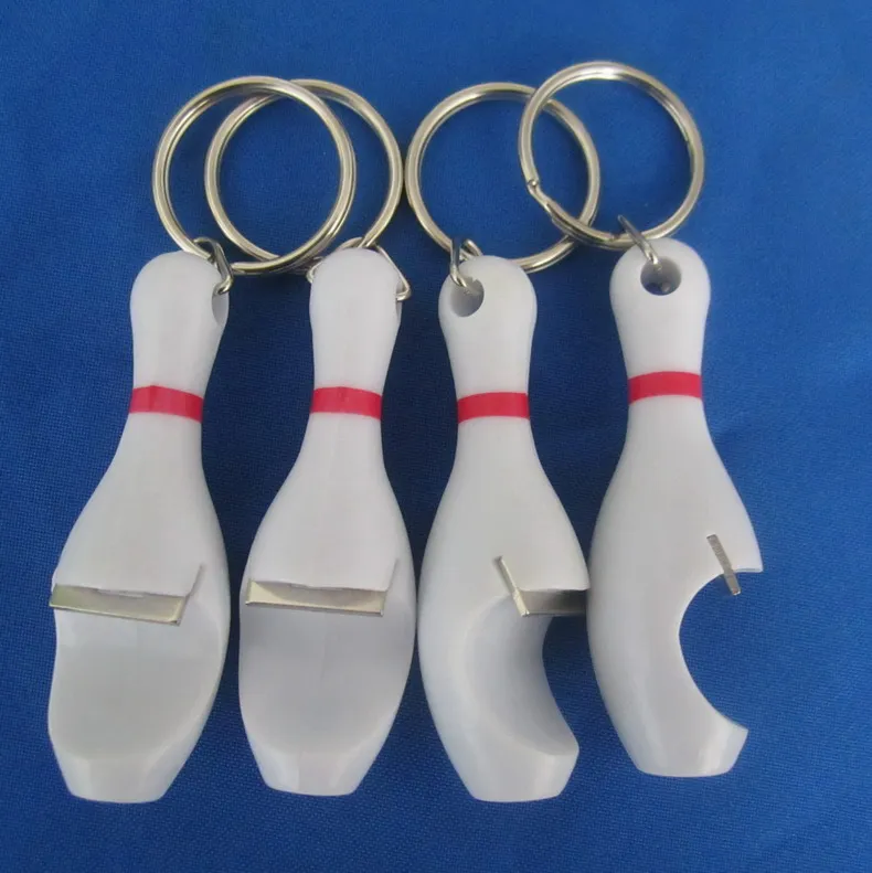 100pcs Bowling pin keychain bowling opener