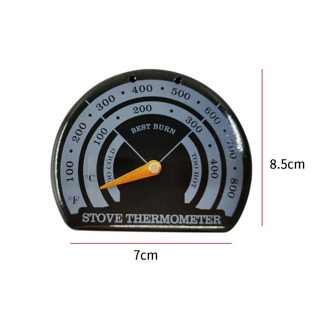 Кухня точный Коррозионностойкий камин части Прочный инструмент измерения температуры дома эмаль плита термометр указатель