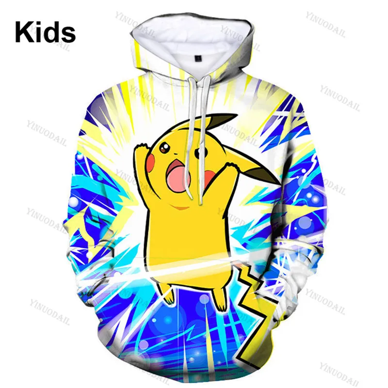 

Shooting Anime 3d Sweatshirt Cartoon Men and Women Tops Hoodies Teen Clothes Cute Shark Anime Streetwear Kids Hoodie