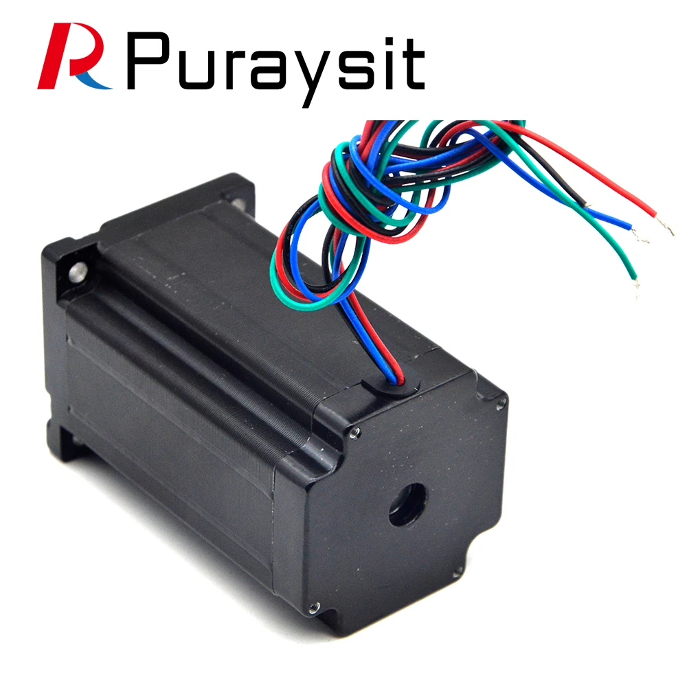 푸레이시트 네마24 60HS100-3504 2상 1.8 °   하이브리드 스테퍼 모터 3.2V 3.5A