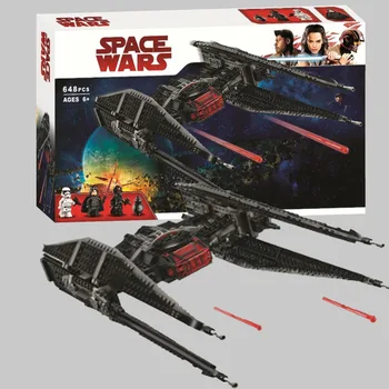 

NEW Star Wars Series 10907 TIE Fighter Building Block Model Bricks Toys Compatible with 75179 Toys for Children Gifts