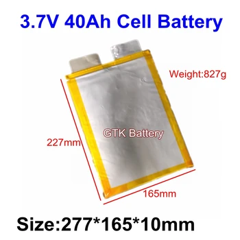 

3.7v Lithium 40Ah battery 3.7v cell 40000mAh for diy 12V 24V 36v 40ah 80ah battery pack electric vechile solar power ups battery