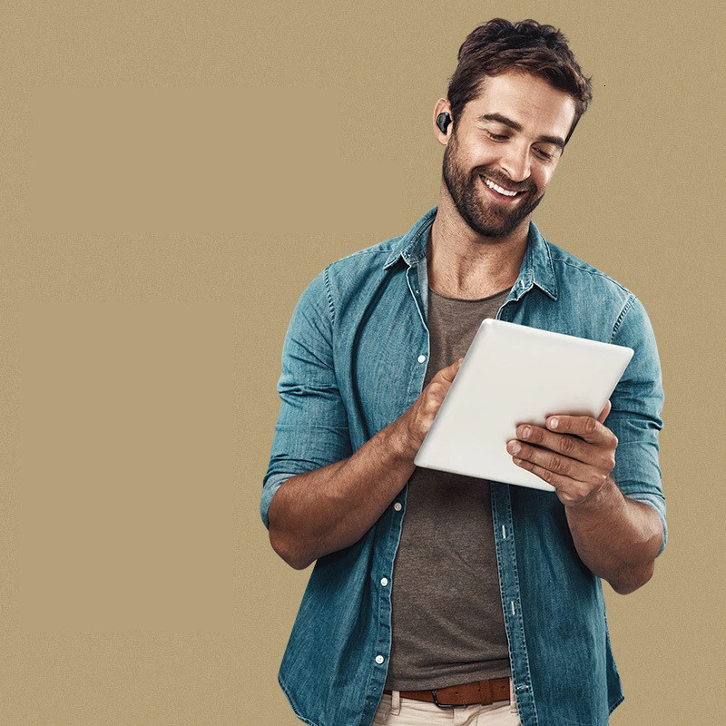 F8 Bluetooth 5.0 Earphones TWS Wireless Headphones HD Stereo  Noise Reduction Earphone Sports Earbuds For  All Smart Phone Ew#