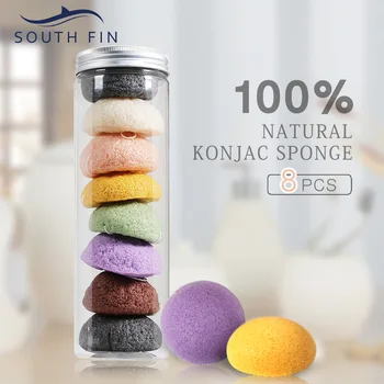 

8pcs Microfiber Cloth Pads Facial Makeup Remover Puff Double Side Reusable Cotton Lazy Makeup Removal Sponge Face Cleaning Tool