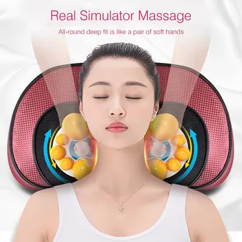 

Multi-Function Massage Pillow Cervical Massager Waist Body Electric Neck Home Cushion Massage Cushion