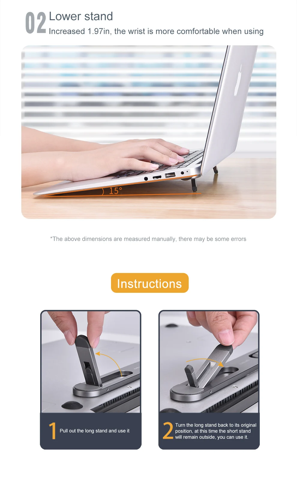 Oatsbasf Laptop stand suporte notebook tablet accessories macbook pro stand Mini Foldable laptop Portable holder Cooling stand