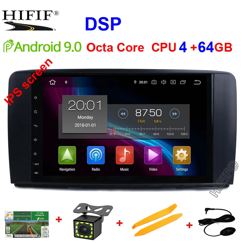 Cheap IPS 2 Din Auto Radio Android 9.0 For Mercedes/Benz/AMG R Class W251 R300 R350 R63 Car Multimedia Video DVD Player GPS DVR FM 0 Cheap IPS 2 Din Auto Radio Android 9.0 For Mercedes/Benz/AMG R Class W251 R300 R350 R63 Car Multimedia Video DVD Player GPS DVR FM 0