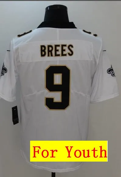 As photo Все сшитые мужские wo Мужские Молодежные Детские th Орлеан Drew Brees 9 Alvin Kamara 41 Thomas 13 Джерси - Цвет: As photo