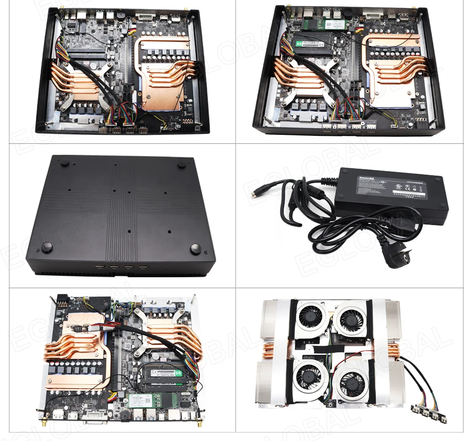 Game Killer Mini PC with Intel Core i9 9900KF/i7 9700KF, Nvidia RTX1660S 6GB, AX200 WiFi, 4K HDMI/DP/DVI – High-Performance Desktop Computer. Description Image.