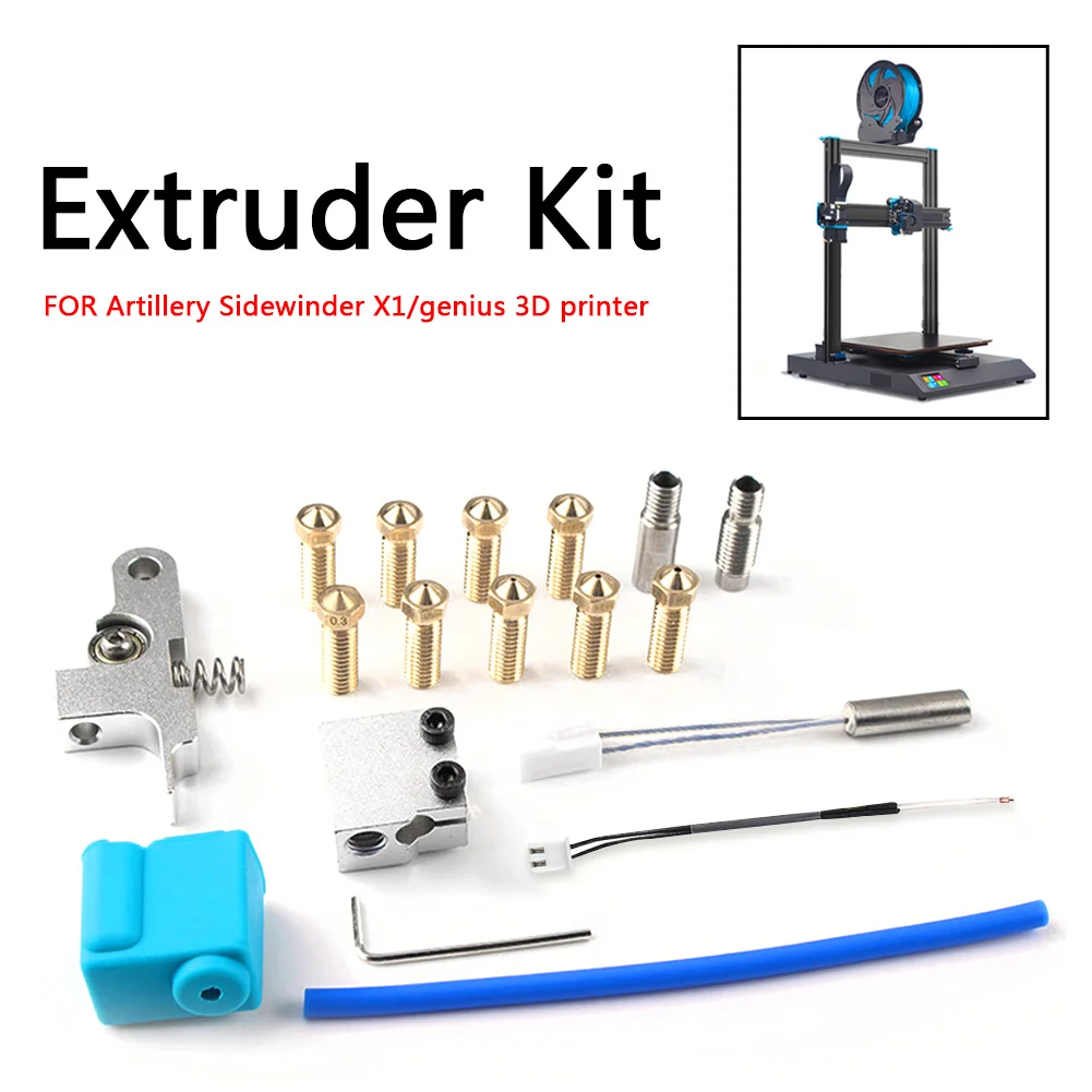 3D Drucker Extruder Heizung Kit Düse Thermische Widerstand Heizung Rohr ...