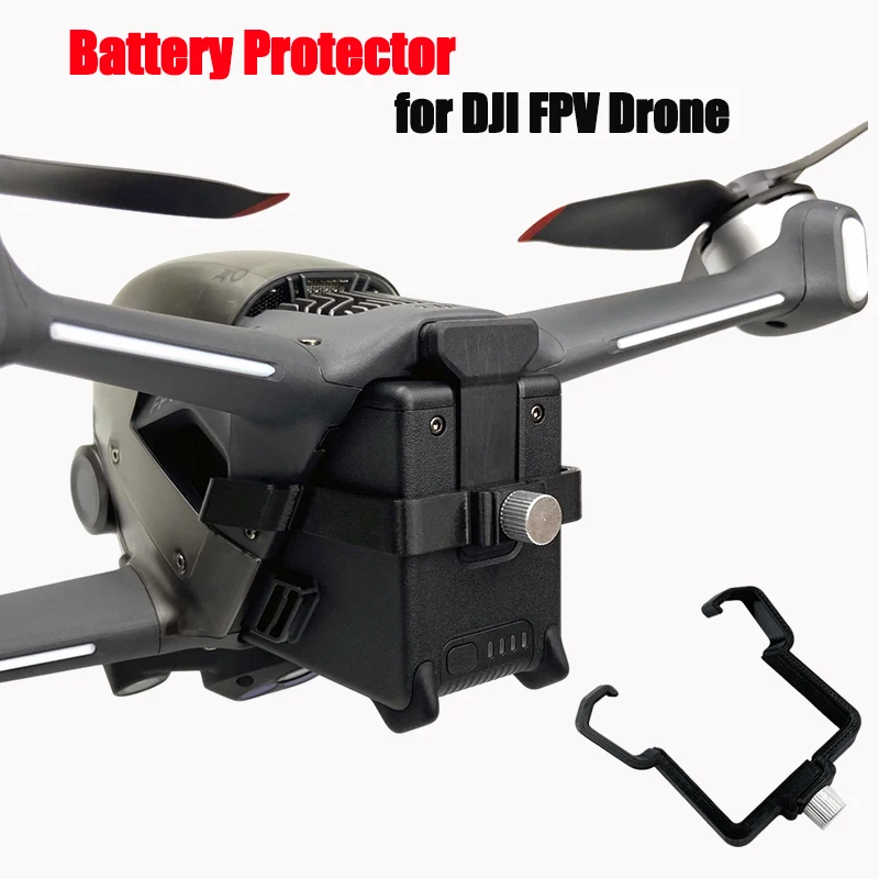 Protector de batería para Dron DJI FPV, abrazadera protectora para evitar  que la batería pierda seguridad, soporte Protector de mosca, accesorios  Combo FPV - AliExpress