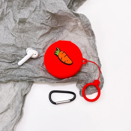 Delicious Fruit Silicone Case for OPPO ENCO W31 Soft Silicone Wireless Bluetooth Earphone Case Cover Charger Box With Hook 7
