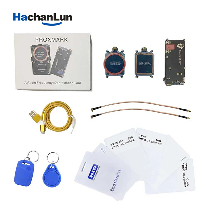 NEW Proxmark3 V2 DEV Kits RFID Cloner Duplicator Reader Writer UID T5577 NFC Copier Proxmark 3 Clone Crack |