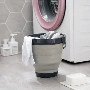 

1PC Foldable Fishing Bucket Portable Plastic Buckets