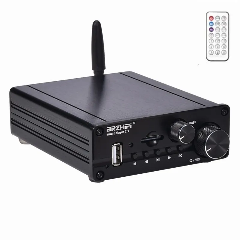 HIFI TPA3116 50 Вт+ 50 Вт+ 100 Вт 2,1 канальный стерео аудио сабвуфер Amplfiier Bluetooth 5,0 басовый усилитель доска Домашний кинотеатр усилитель
