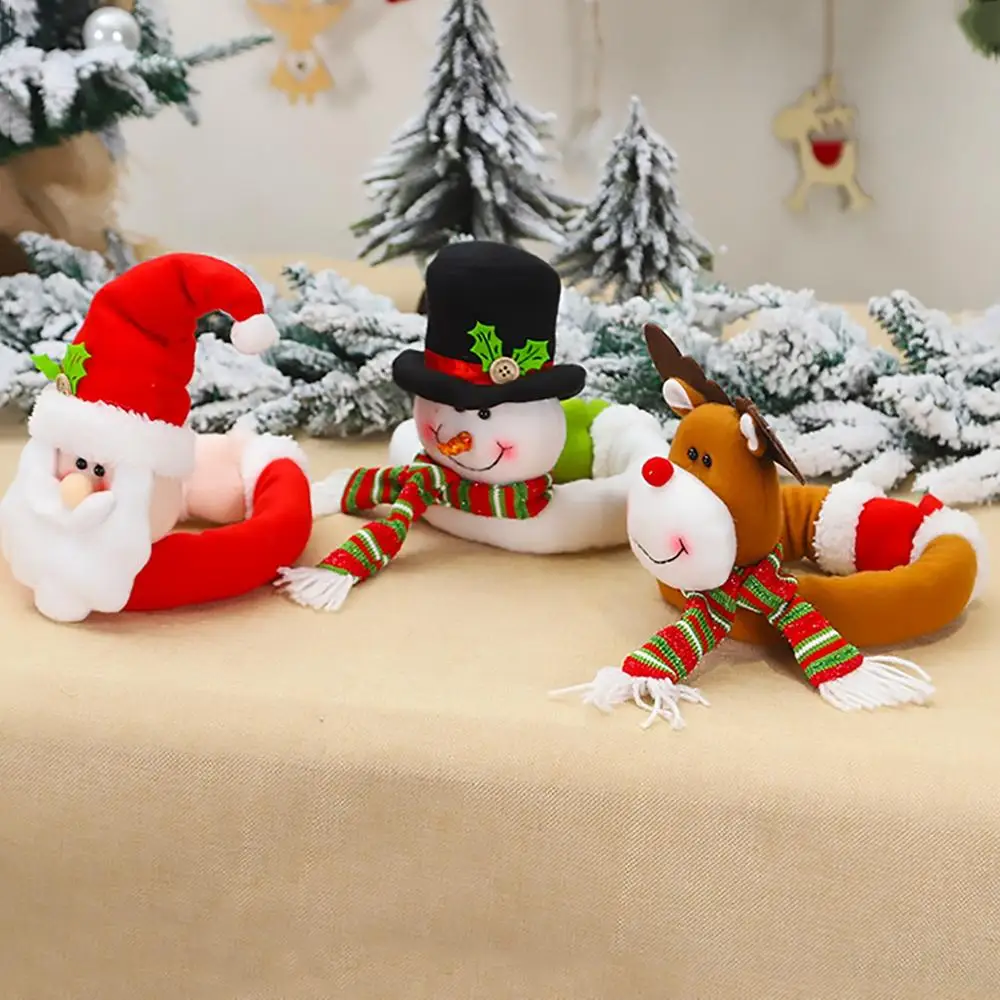 PATIMATE Рождество Санта Клаус занавески украшения Рождественские украшения для дома Navidad Natal подарки год