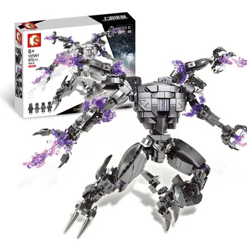 

Sembo 972 PCS Soldiers Female Predator Robot Figures Building Block Action For Children Model Toys For Children Holiday Gift