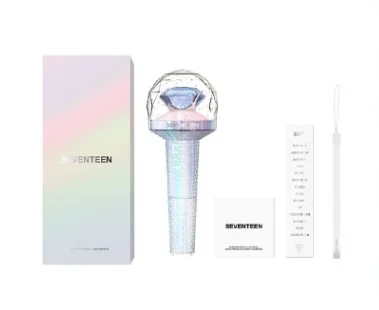 with Bluetooth KPOP Seventeen 17 светодиодный фонарь-палка, концертный фонарь в стиле хип-хоп, светильник-палка, Ночной светильник, игрушки для детей, подарок, коллекция фанатов - Цвет: with Bluetooth