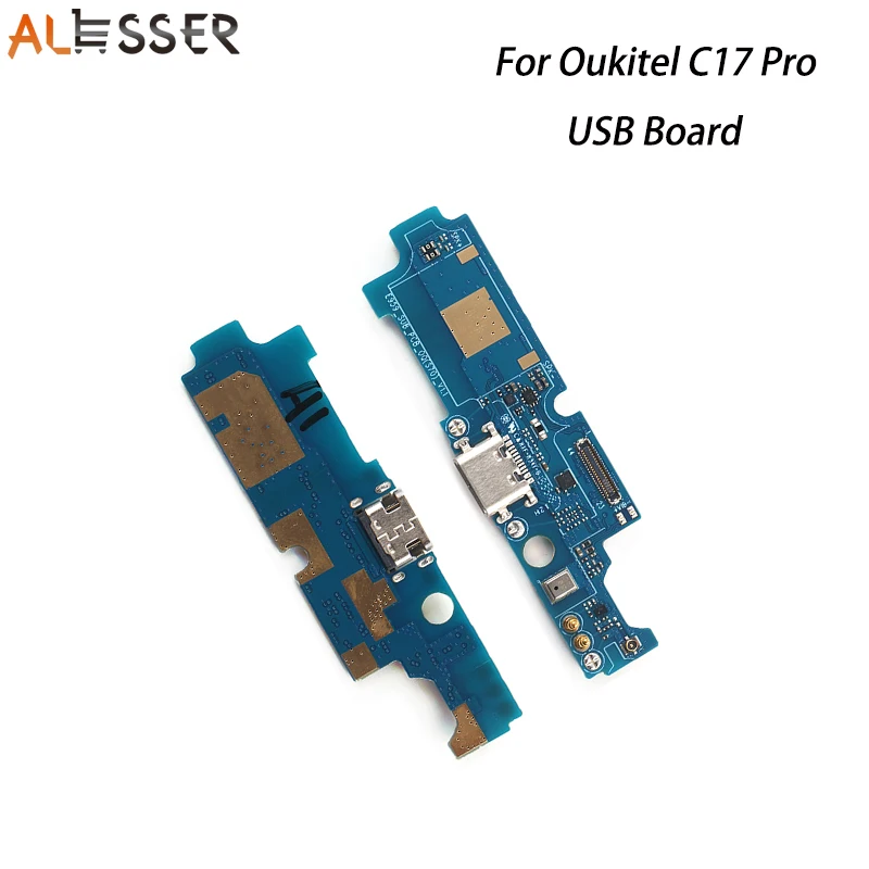 USB разъем Alesser для Oukitel C17 Pro плата зарядки в сборе крепежные части замена платы