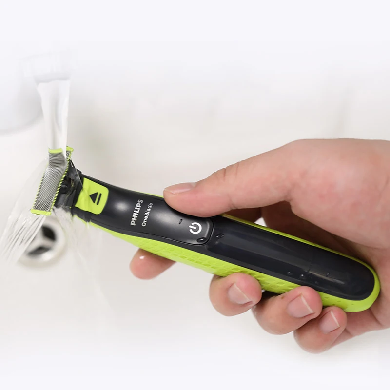 Billig 100% Original Philips OneBlade QP2527 Elektrische Rasierer Wiederaufladbare mit NimH Batterie Unterstützung Wet   Dry für Männer Rasierer