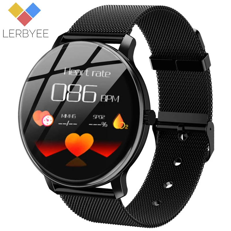 

Lerbyee Smart Watch R88 Waterproof Heart Rate Monitor Color Screen Fitness Watch Women Men Sport Smartwatch for iOS Android New