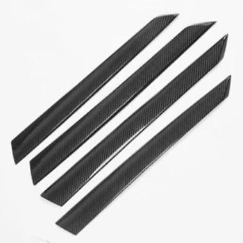 

for Honda Accord 2018 2019 Carbon Fiber Black Door Panel Stripes Cover Trim 4Pcs