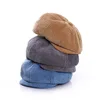 Vintage Baby Hat for Boys Corduroy Newsboy Baby Cap Kids Hats Autumn Winter Baby Boy Hat for 1-7Y ► Photo 2/6