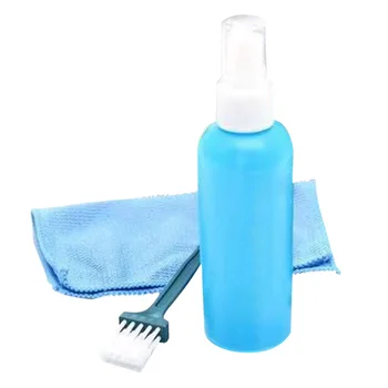 

3pcs Keyboard With Brush For LCD Portable Universal Screen Cleaning Kit Laptop Tablet Microfiber Cloth Computer Accessories