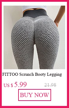 fleece leggings FITTOO Leggings Women Special Textured Leggins Push Up Sexy Booty Gym Pant Anti Cellulite Stretchy Sport Workout Fitness Legging yoga leggings