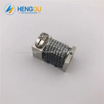 

10 Pieces Durable 7 Digits Numbering Machine 51 Tablet Letterpress Numbering Machine backward, Jump Mode 09876
