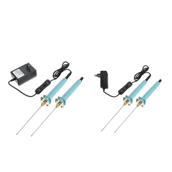 

US Plug Electric Styrofoam Cutter 15W 2Pcs/Set Pen Cutter Hot Wire Styro Foam Cutting Knife Tools Portable Professional Foam Cut