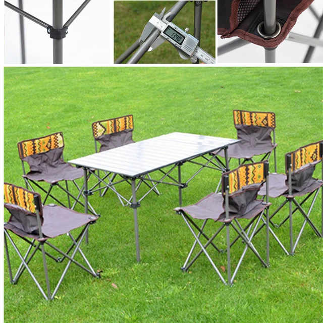 Mini Table pliante Portable ultra-légère, en alliage d'aluminium Durable, pour  Barbecue Camping pique-nique, petite Table de bureau d'extérieur -  AliExpress