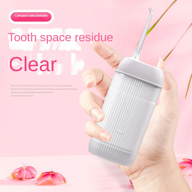 구강 Irrigator 충전식 물 치실 휴대용 IPX7 방수 치과 물 Flosser 제트 무선 치아 클리너 flosser