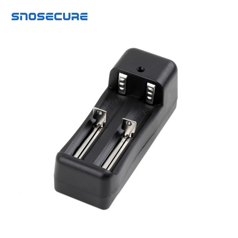 

SNOSECURE 18650 26650 Battery Quick Charging Charger One Dual Slot Rechargeable Portable DC5V/1A USB Lithium Smart Battery Charg