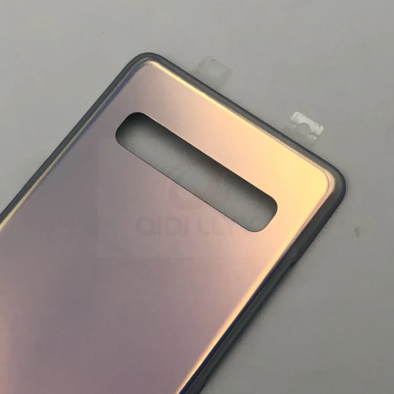 Замена заднего стекла для samsung Galaxy S10 5G версия G977 G977F G977U Крышка батарейного отсека задняя дверь корпус+ водонепроницаемый стикер