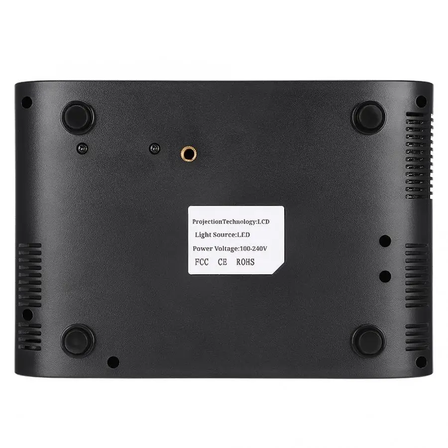 W90 3D HD Bluetooth WiFi светодиодный 720P для Android версии видео проектор Черный 100 V-240 V Bluetooth проектор