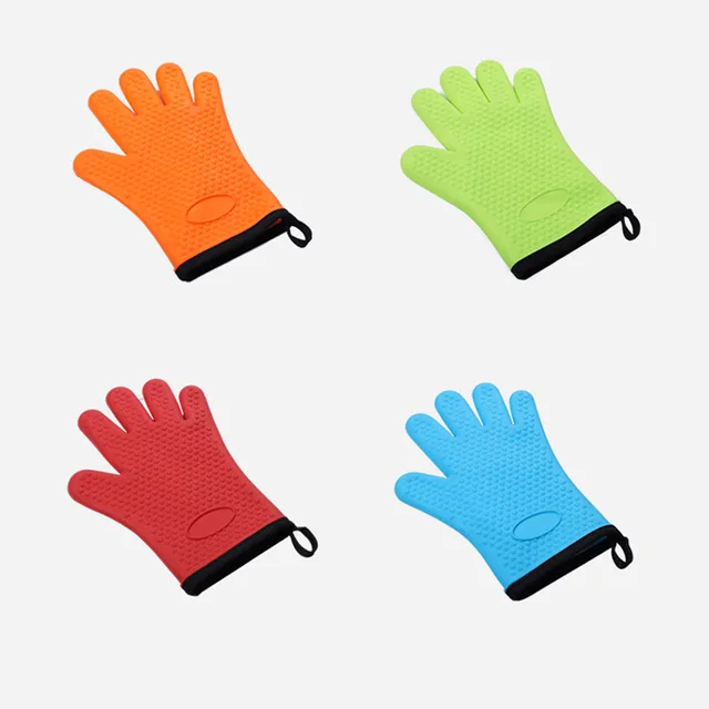 Guanti Da Forno Voyage In Silicione - Set Da 2, Resistono Fino A 350°C, Extra Lunghi Per Sicurezza In Cucina E BBQ - Foto 5