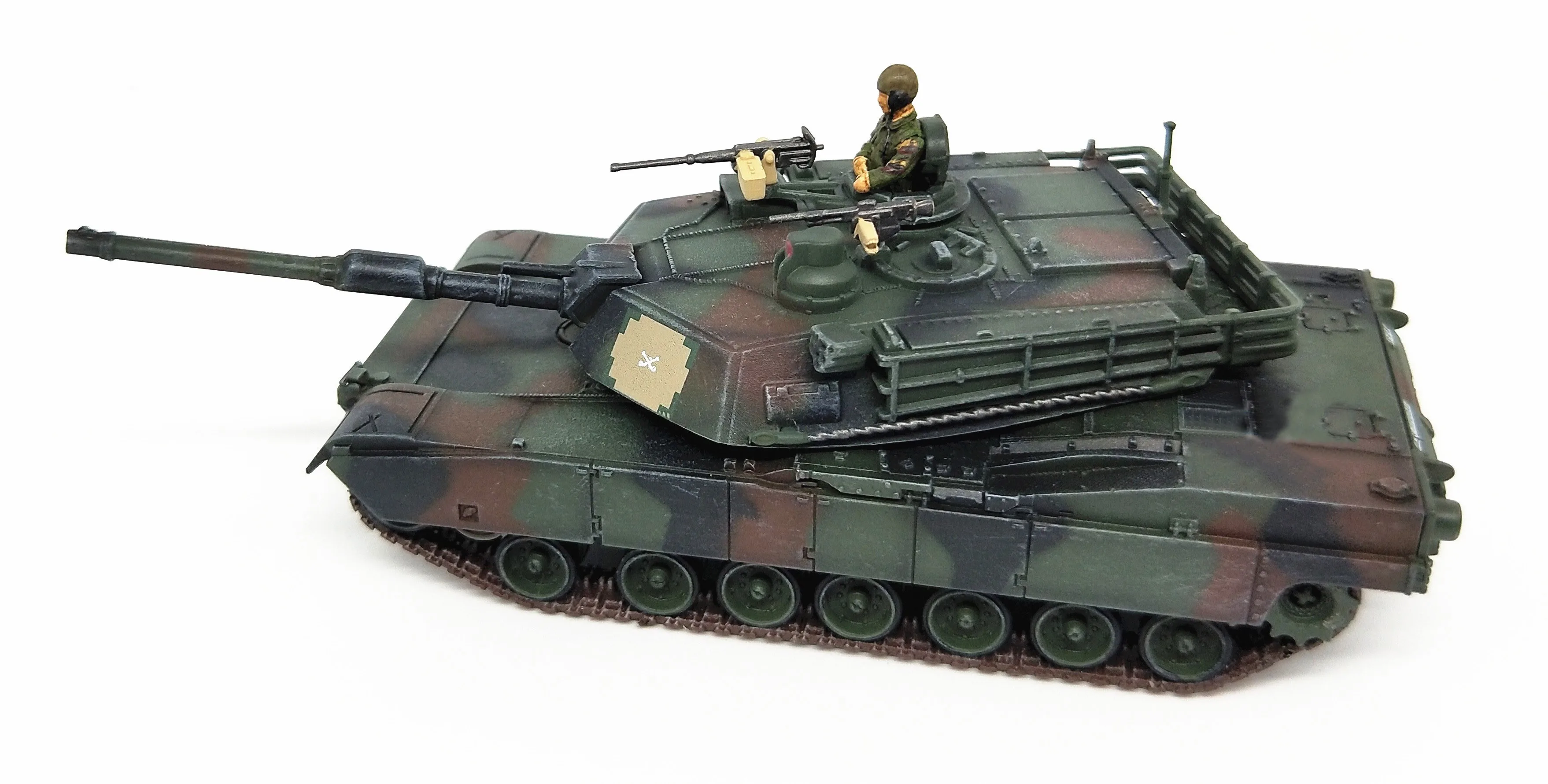1: 72 основной боевой танк модель американского Abrams M1A2 камуфляж песок джунгли камуфляж
