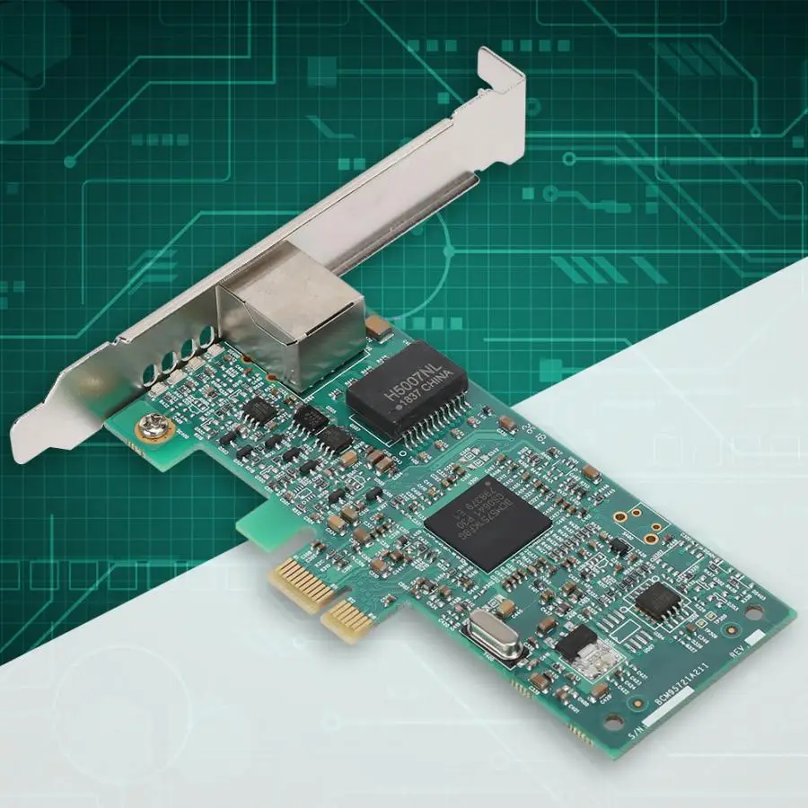 Для BCM 5751 сервер PCI-E Gigabit настольная сетевая карта NIC 10/100/1000 Мбит/с сетевая карта Ethernet